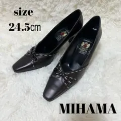 ♡極美品♡ MIHAMA パンプス ダークブラウン 24.5cmのサムネイル