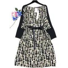 新品タグ付き✨　ローラアシュレイ　ロングワンピース　オーバーサイズ✨　黒