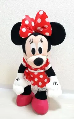 【美品】ディズニー　ミニー　ぬいぐるみ　自立式　ディズニーリゾート