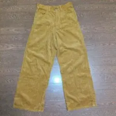 コットン ワイドパンツ