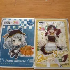 ココス×ウマ娘オリジナルクリアカード第1弾。2枚セット。