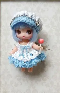 ハンドメイド ぷちリカちゃんサイズ お洋服 アウトフィット 3点 +
