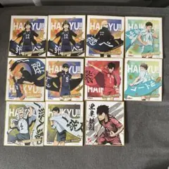 ハイキュー　箔押しミニ色紙
