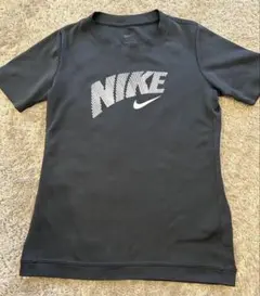 NIKE ナイキ DRI-FIT Tシャツ キッズ XS ブラック 黒