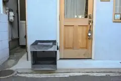 カラスよけ ゴミネットBOX 折りたたみ 125L グレ－屋外用動物防止