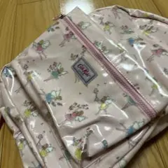 Cath Kids バレリーナ柄のピンクバックパック