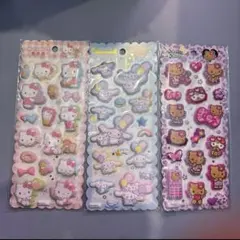 サンリオ　マシュマロシール3セット