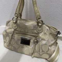 コーチ COACH POPPY シグネチャー トートバッグ　ショルダー