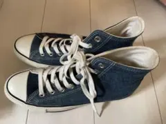 コンバース　デニム　ハイカットスニーカー