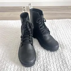 極美品　ロエベ　ショートブーツ　サイドゴア　レザー　ブラック　約24.5cm 極美品 ロエベ ショートブーツ サイドゴア レザー ブラック 約