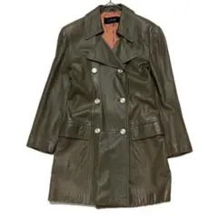 JOSEPHINE ラム　レザー　ダブル　ジャケット　コート　lamb