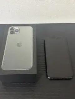iPhone11Pro ミッドナイトグリーン 64GB 箱付き