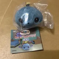 ガチャ　教育番組　ぬいぐるみバッジ　タマ（通常）