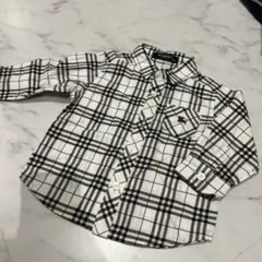 BURBERRY チェック柄シャツ　80