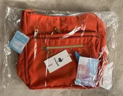 ルコック オレンジ ナイロン ショルダーバッグ