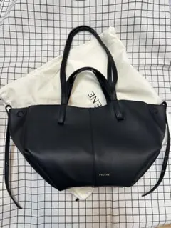 polene ポレーヌ トートバッグ　黒　肩かけ　2way ブラック 楽天市場】POLENE ポレーヌ Mokki 2WAYレザーショルダーバッグ