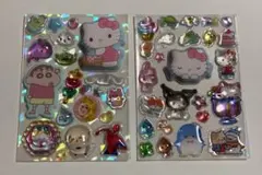 おすそ分けシール ボンボンドロップ、しずくちゃん、スパイダーマン、サンリオなど