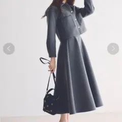 JILL by JILL STUART ポンディングフレアスカート　Mのサムネイル