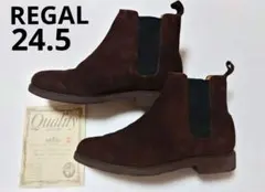 REGAL.スエード.サイドゴアブーツ