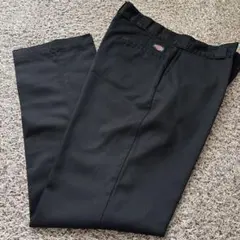 Dickies ブラック ワークパンツ 874 90s USA製タロンジップ
