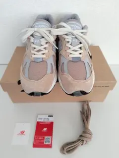ニューバランス 991v2 BE2 ベージュ 28cm 使用少なめ 付属品完備