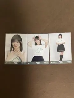 筒井あやめ 乃木坂46 生写真 ファーニットキャミワンピ ヒキ トレード