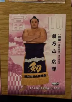 BBM 2026 大相撲カード 豊昇龍 智勝 横綱 ② - メルカリ