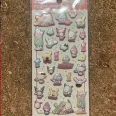 ⭐️人気⭐️ サンリオ　ぷくっとシール　サンリオキャラクターズ　ダイソー