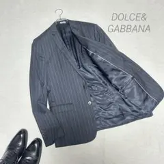 DOLCE&GABBANAストライプ テーラード ジャケットのみ