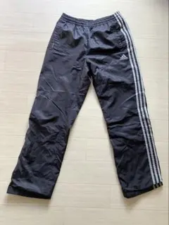 adidas CLIMAPROOF ネイビー　シャカシャカパンツ