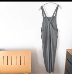 ZARA TRAFALUC ストライプサロペット Sサイズ グレー