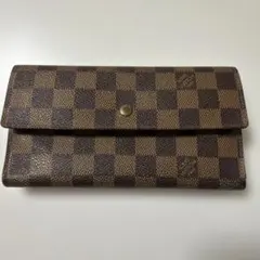 Louis Vuitton 　ポルトフォイユサラ　ダミエ　長財布