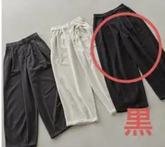 mysacloset　田中里奈　コクーンパンツ　中黒