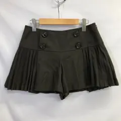 【446】BURBERRY BLUE LABEL キュロットショートパンツ 38