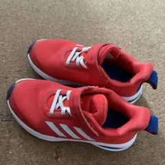 アディダス　18.5センチ　adidas キッズ スニーカー レッド