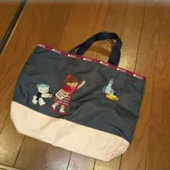 Lesportsac x familiar チェック柄トートバッグ - メルカリ