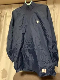 DESCENTEウインドブレーカーネイビー長袖