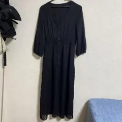 ZARA 黒 ワンピース Sサイズ