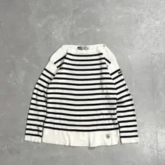 Fileuse d'Arvor フランス製 ボーダー ロンt バスクシャツ XSのサムネイル
