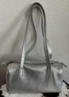 MARINE DAY シュリン カウレザー メタリック箔 トートバッグのサムネイル