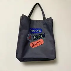 【お値引き中】【送料込み】ハンドメイド デニム パッチワーク トートバッグ