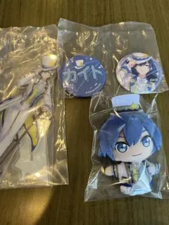 プロセカ一番くじ・KAITO ぬいぐるみ バッジ・アクスタセット