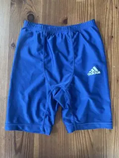 adidas 青 インナータイツ 150〜160cm
