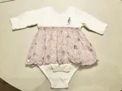 ロンパース70cm 花柄ピーターラビット
