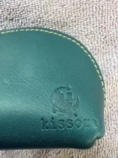 kissora レザーコインケース 小銭入れ グリーン