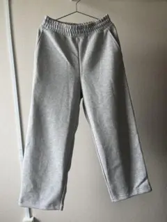 UNIQLO:C ユニクロC グレー スウェットワイドパンツ S