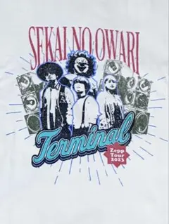 XLサイズ】セカイノオワリ terminal Tシャツ - メルカリ