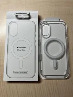iPhone 17用クリアケース MagSafe対応　アップル純正