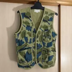 カモフラージュ ノースリーブベスト Lサイズ