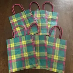伊勢丹紙袋6枚セット(1度使用済)
